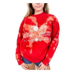 Vintage Ohio State University Tie Dye Sweatshirt - L